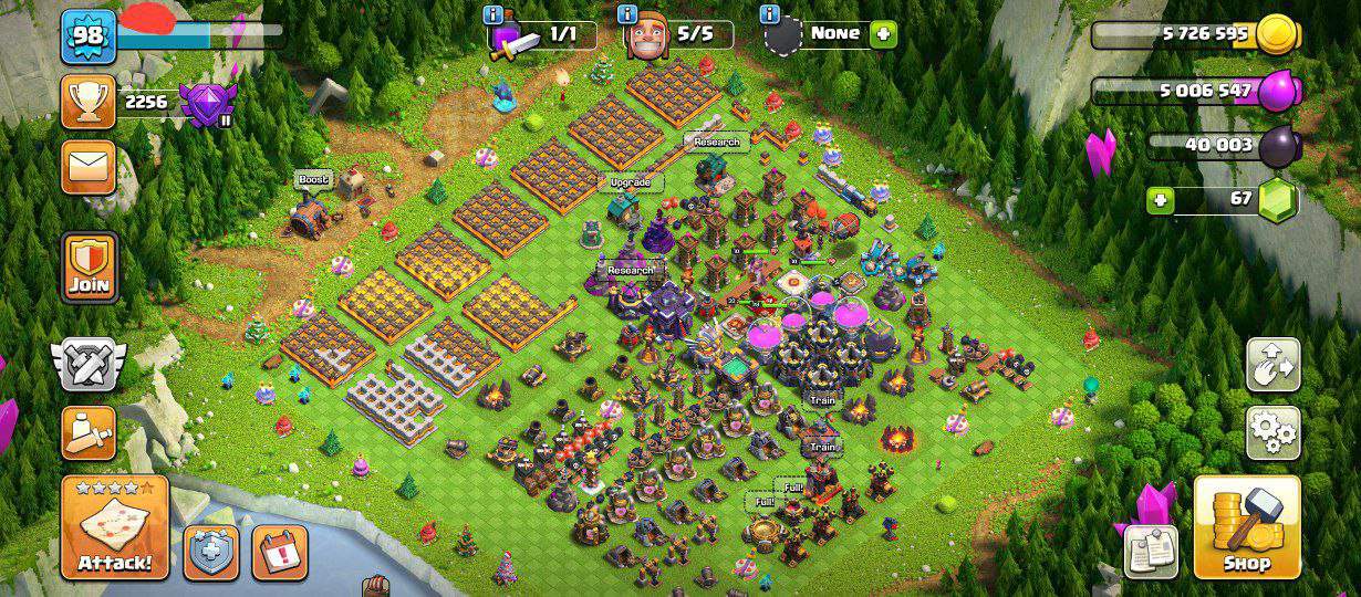 BEGINNER TH15 | 587 CWL MEDALS | FREE RENAME | HEROES 28-33-10-10|BH 8 | INSTANT DELIVERY